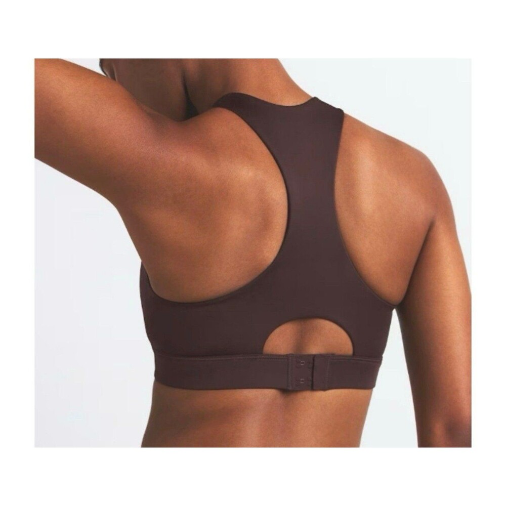 Skims Nike Nikeskims Shine High Neck Bra - Picture 7 of 8